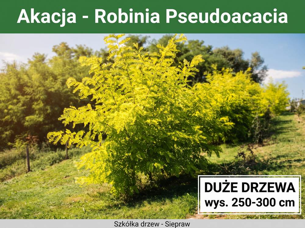 Akacja / Robinia Akacjowa (Robinia pseudoacacia) 250-300 cm
